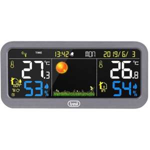 Trevi ME 3P20 RC weather station with indoor and outdoor temperature and humidity display - Trevi
