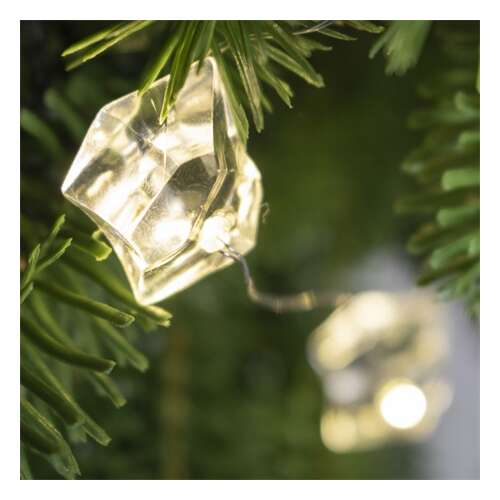 Home by Somogyi Warm White LED String Light mit 20 Stück Glühbirnen - Crystal 39423899