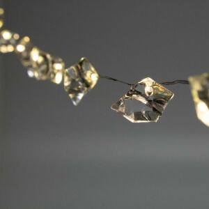 Home by Somogyi crystal LED string lights, warm white - Home by Somogyi
