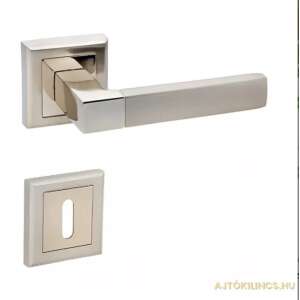 Kľučka dverí BUSSARE Stricto III saténový chróm so štvorcovou rozetou - Výstavba&Renovácia