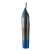 Remington NE3850 Nose and Ear Hair Trimmer, gray and blue, electric trimmer for nose and ear hair