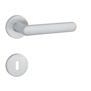Aprile FRAGOLA Körrozettás R SLIM 7MM MSC Satin Chrome Door Handle - Door