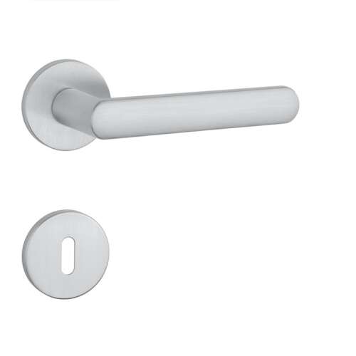 Aprile FRAGOLA Körrozettás R SLIM 7MM MSC Satin Chrome Door Handle