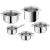 Tefal H054AS55 Daily Cook Cookware set, 10 pieces, induction, stainless steel 109422859