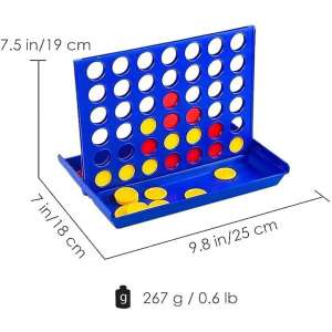 Amőba Utazójáték - Klasszikus Asztali Játék - 18x13cm