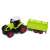 Zöld távirányítós traktor utánfutóval, 1:16 méretarányú, gyerekeknek