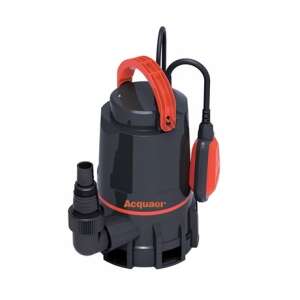 Potopna pumpa Acquaer EKS-1000PW za prljavu vodu, 1000W, s plovkom, 10m kabel, 90° koljeno, univerzalni priključak za crijevo - Pumpa za vodu