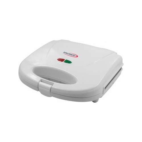 Hauser Gofrisütő ST-638 700-800W, 2 szeletes, fehér