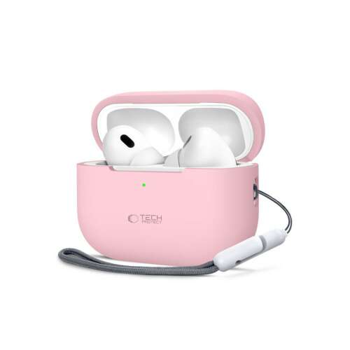 Tech-Protect Silikonhülle für Apple AirPods Pro 1/2 in Pink