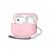 Tech-Protect Silikon AirPods Pro Hülle rosa mit Trageband