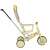 TRIKE FIX V4 children's tricycle with parent handle, yellow-grey