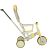 TRIKE FIX V4 tricycle with push handle, yellow-grey