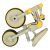 TRIKE FIX V4 partially disassembled tricycle, yellow-grey