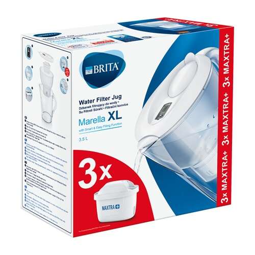 Filtru de apă Brita Carafă cu filtru de apă 1039273 MARELLA