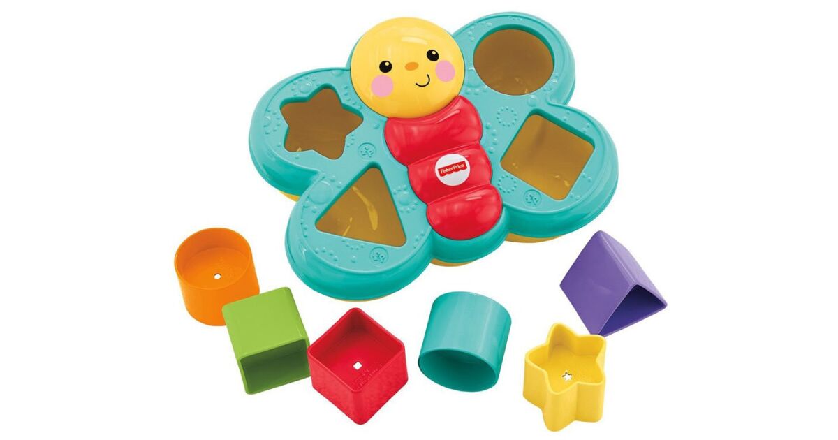 Blocuri de sortare pentru fluturi colorați Fisher-Price #3627 134282811