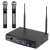 Somogyi Home MVN 600 wireless microphone set with two handheld microphones and receiver