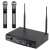 Somogyi Home MVN 600 wireless microphone set with two handheld microphones and receiver