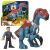 Figurki Imaginext Jurassic World Therizinosaurus i Owen z opakowaniem