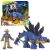 Imaginext Jurassic World Figurine de acțiune Stegosaurus și Dr. Grant cu ambalaj