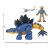 Imaginext Jurassic World Set figurine de acțiune Stegosaurus și Dr. Grant cu dimensiuni
