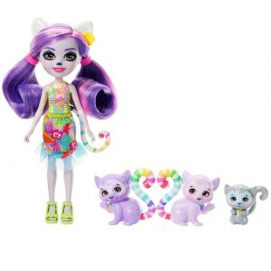 Enchantimals lorinda lemur baba szett makikkal