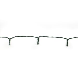 Home by Somogyi 50 LED warm white string lights on white background - Christmas