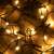 Warm white LED string lights, 50 bulbs, 5.9m long