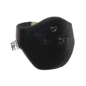 Fekete bőr lóheveder rugalmas és rozsdamentes acél csatokkal, HB Cidry heveder - Lovas heveder