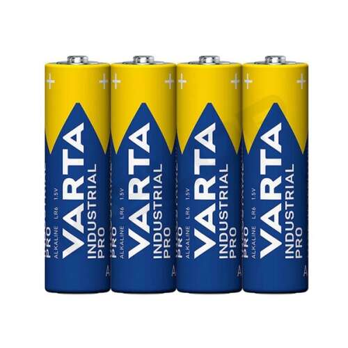 4 db VARTA PRO Industrial alkáli AA elem, 1.5V - Elem