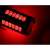 BAY15D LED izzó, 33 SMD, piros, 12V, CANBUS, kettős érintkező bajonett, autó izzó
