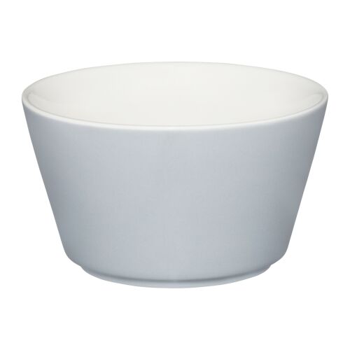 Ambition Erin Szürke Porcelán Tálka 14cm, ferde nézet - Ambition