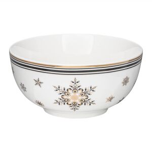 Bol din porțelan Ambition Art Deco Snowflake - 14 cm, prim-plan - Boluri