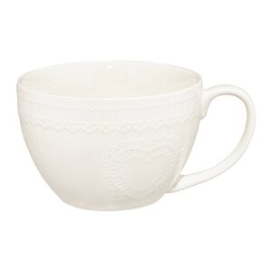 Ambition Szív Alakú Porcelán Bögre, 450 ml - Teáscsésze