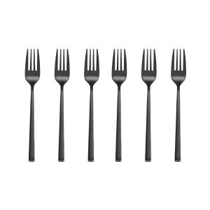 Ambition Como Desszert Villa - 6 db - Fekete 137440053 - Evőeszköz