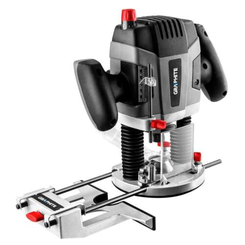 Frezarka górnowrzecionowa Graphite 59G717 1300W z prowadnicą równoległą