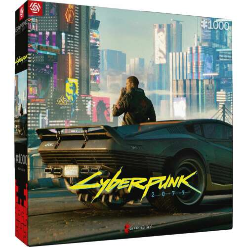 Good Loot Cyberpunk 2077: Mercenary on the Rise 1000 darabos kirakós, V-vel Night Cityben