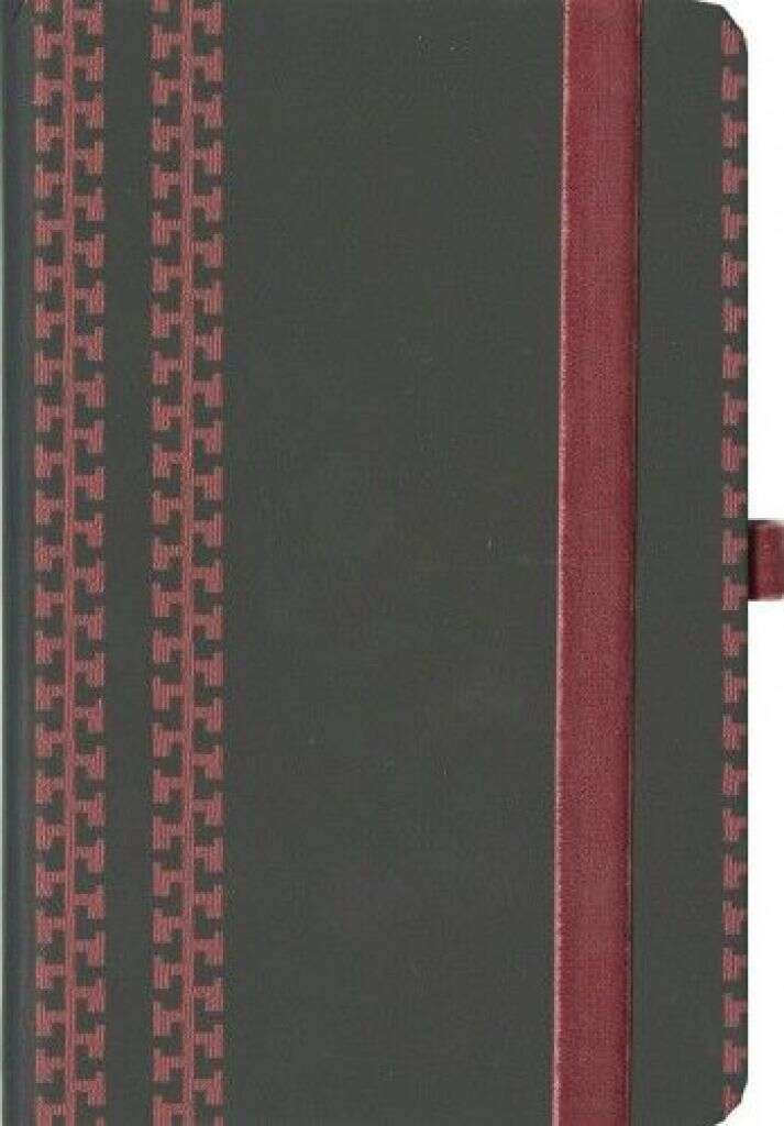 Boncahier Notesz - Metropoli - fekete-bordó