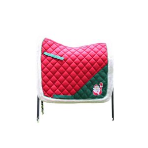 Karácsonyi Díjlovagló Nyeregalátét - Mikulásos Minta 115448272 - Nyeregalátét