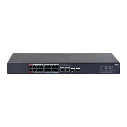 Dahua Technology DH-CS4226-24ET-375 L2 Gigabit Ethernet PoE switch, black, front view
