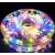 30 meter multi-color LED string lights with transparent cable, 200 LEDs, for indoor and outdoor use