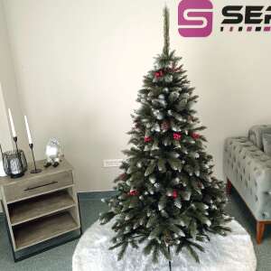 Sersimo Deluxe 180cm Műfenyő hóval és piros bogyókkal - Sersimo