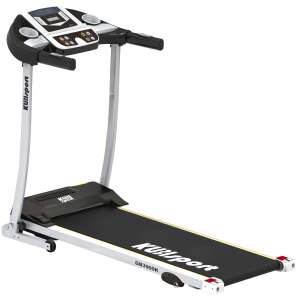 Kuliport GB3900K treadmill, white and black, side view - Treadmill