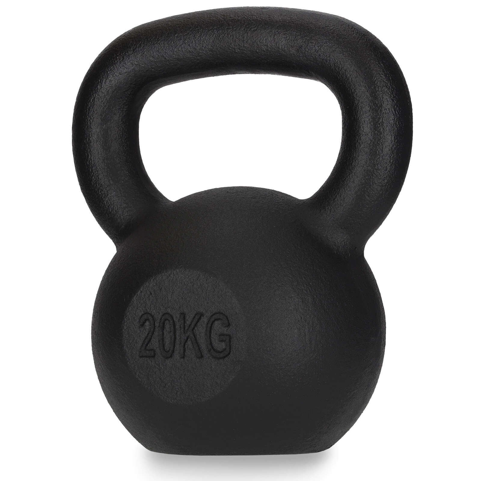 4FIZJO kettlebell vas Súly 20kg - Fekete
