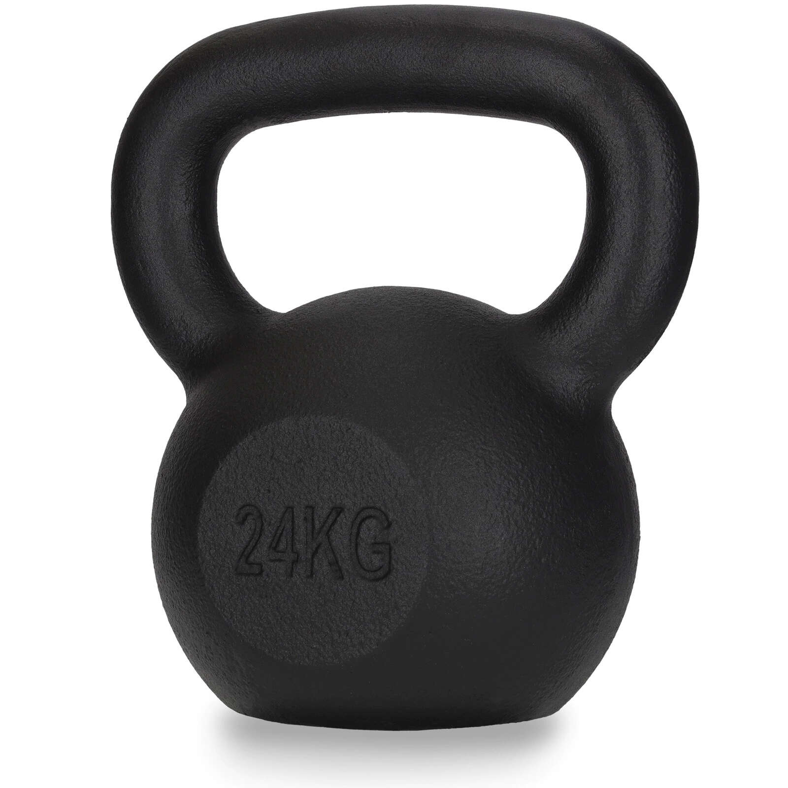 4FIZJO kettlebell vas Súly 24kg - Fekete