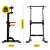 4FIZJO freestanding pull-up bar, dimensions, adjustable height, black with red handles