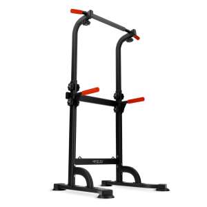 4FIZJO freestanding pull-up bar, adjustable height, black with red handles - Sport & Leisure