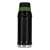 Mountain Goat 2L Stainless Steel Outdoor Thermos, back view, black with green accents