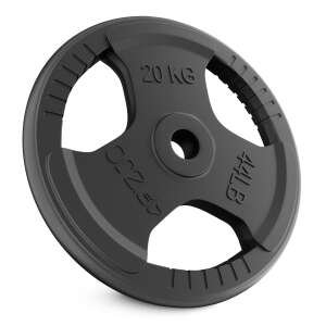 4FIZJO Liatinové závažie 20 kg - čierne