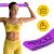 Woman exercising with 4FIZJO FLEX BAND for core and arm strength