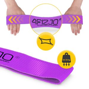4FIZJO FLEX BAND 16-22 kg traka otpora se rasteže, izbliza - Oblikovanje tijela